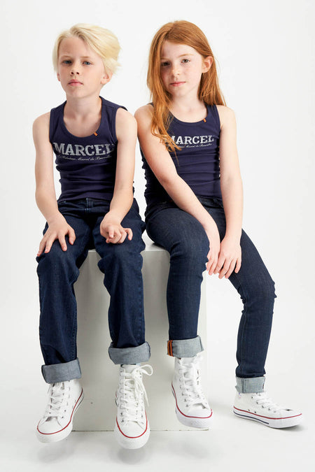 Tanktop Blauw - Le Fabuleux Marcel de Bruxelles