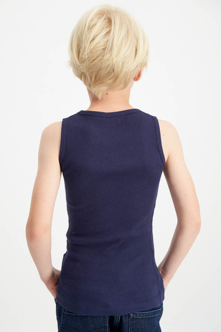Tanktop Blauw - Le Fabuleux Marcel de Bruxelles