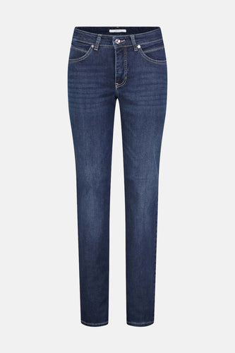 Jean &agrave; coupe droite - bleu