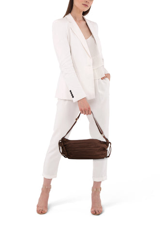 Schoudertas bruin - My Jewellery Bags - My Jewellery Bags