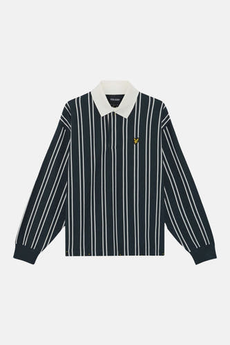 Polo met lange mouwen - multicolor