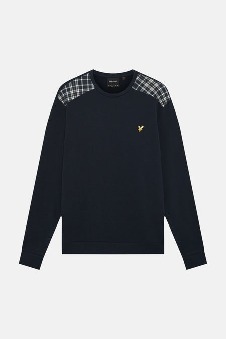 Sweat col O bleu - LYLE & SCOTT