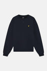 Sweater O-hals - blauw