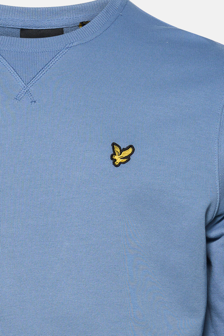 Sweat col O - bleu