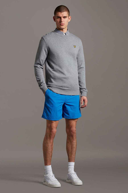 Sweat col O gris - LYLE & SCOTT