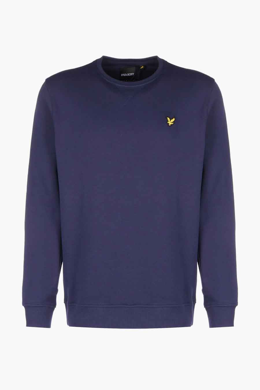Sweater met ronde hals blauw - LYLE & SCOTT