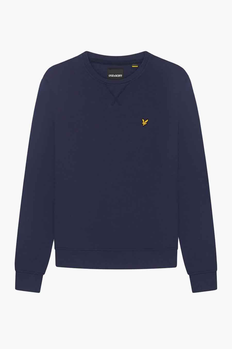 Sweater met ronde hals blauw - LYLE & SCOTT