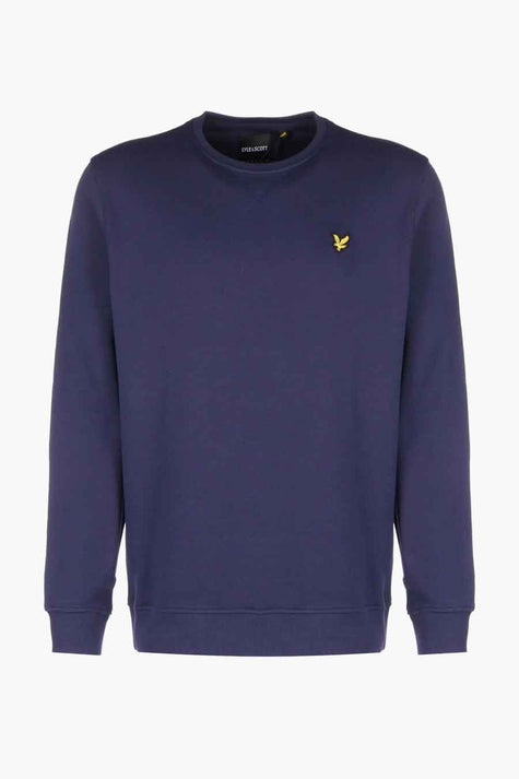 Sweater met ronde hals blauw - LYLE & SCOTT