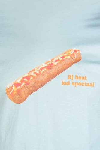 T-shirt Jij bent kei speciaal - blauw