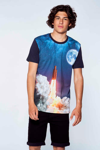 T-shirt - blauw