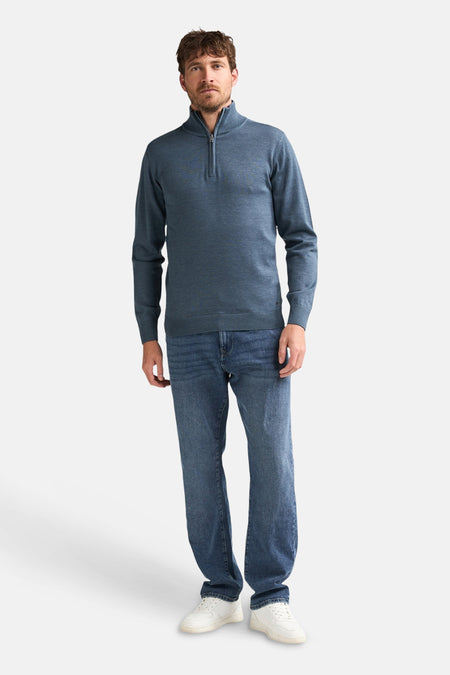 Pull O-hals - Storm Blue