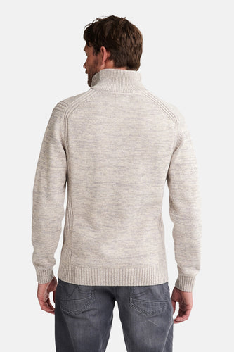 Pull met ronde hals - ecru - Petrol Industries®