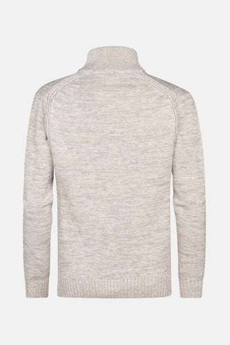 Pull met ronde hals - ecru - Petrol Industries®