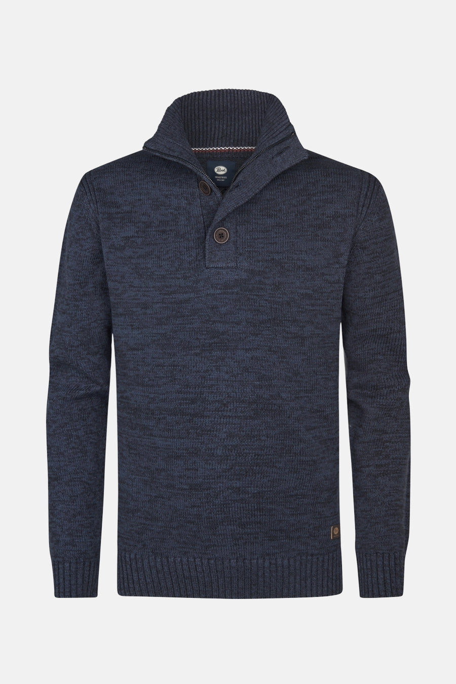 Pull met ronde hals - blauw - Petrol Industries®