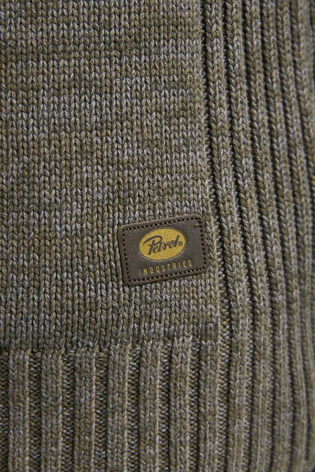 Pull met ronde hals - groen