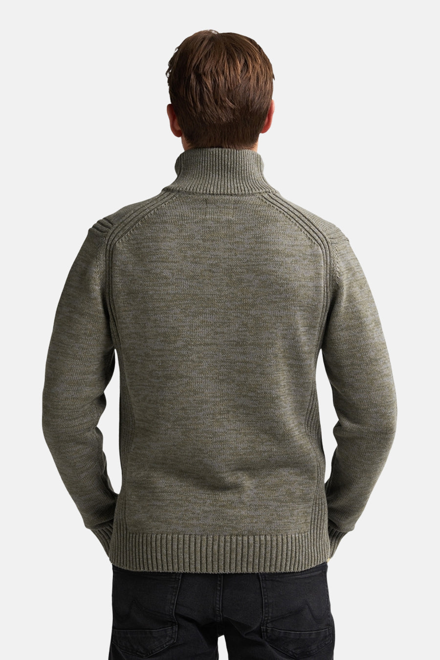 Pull à col rond - vert - Petrol Industries®