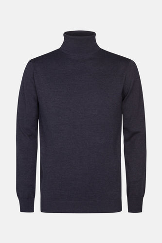 Pull à col roulé - bleu - Petrol Industries®