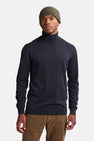 Pull col roulé Bleu - Petrol Industries®