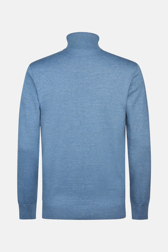 Pull à col roulé - bleu - Petrol Industries®