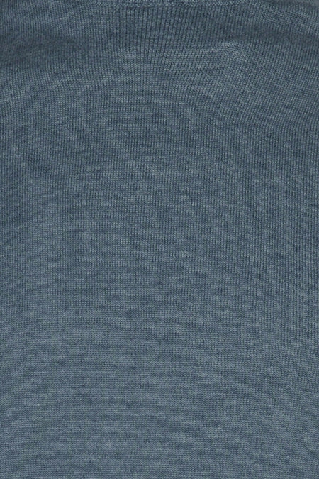 Pull à col roulant - bleu