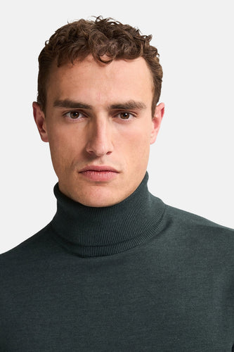 Pull à col roulé - vert - Petrol Industries®