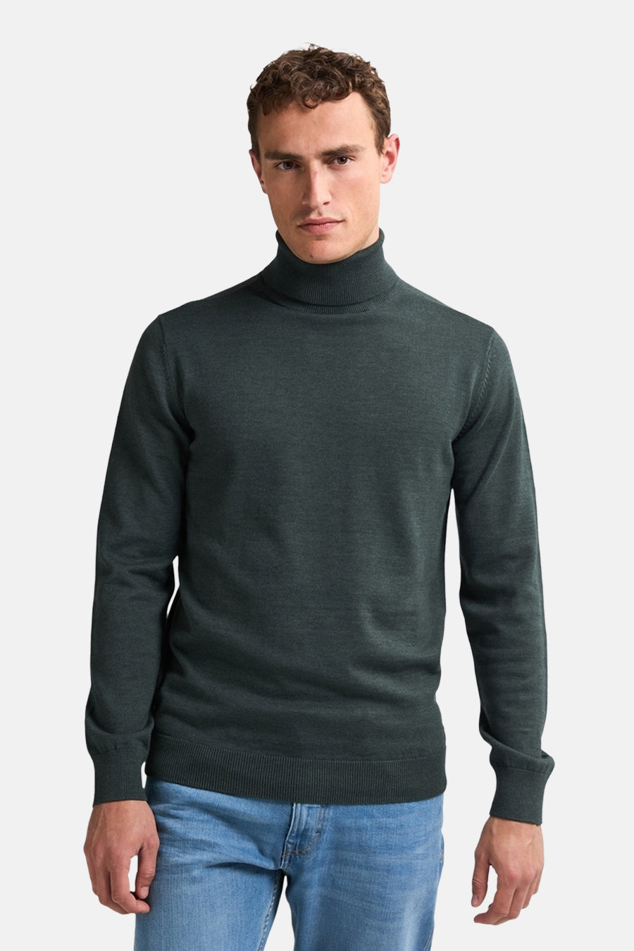 Pull à col roulé - vert - Petrol Industries®