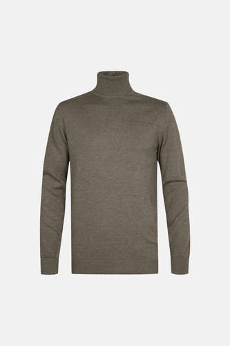 Pull col roulé vert - Petrol Industries®