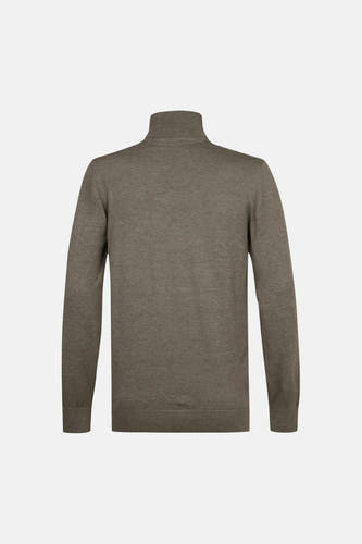 Pull col roulé vert - Petrol Industries®