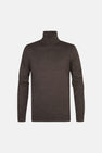 Pull col roulé brun - Petrol Industries®