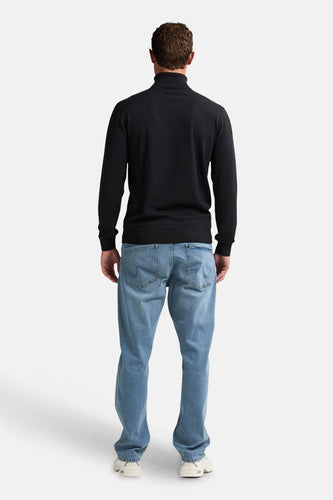 Pull à col roulé - noir - Petrol Industries®