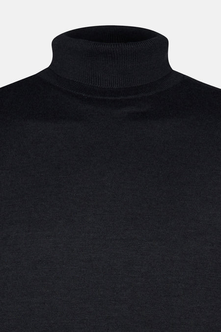 Pull col roulé Noir - Petrol Industries®