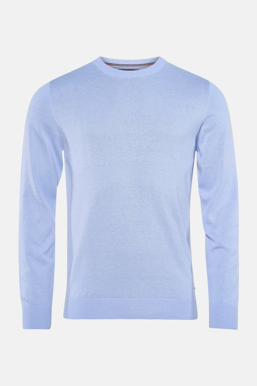 Pull met ronde hals - blauw