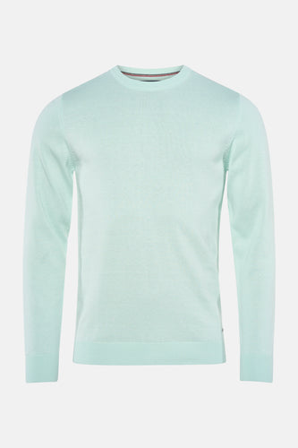 Pull met ronde hals - groen