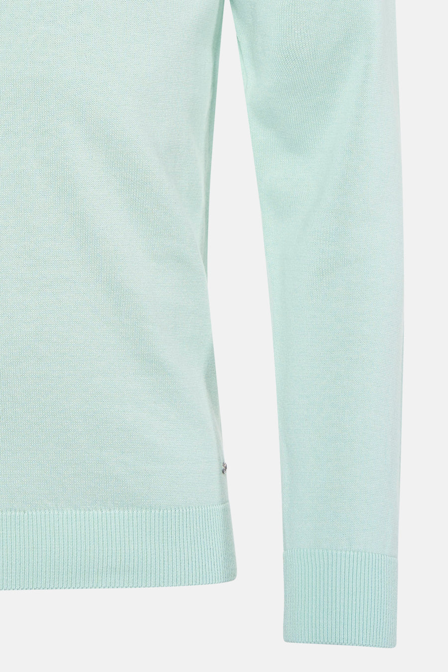 Pull met ronde hals - groen