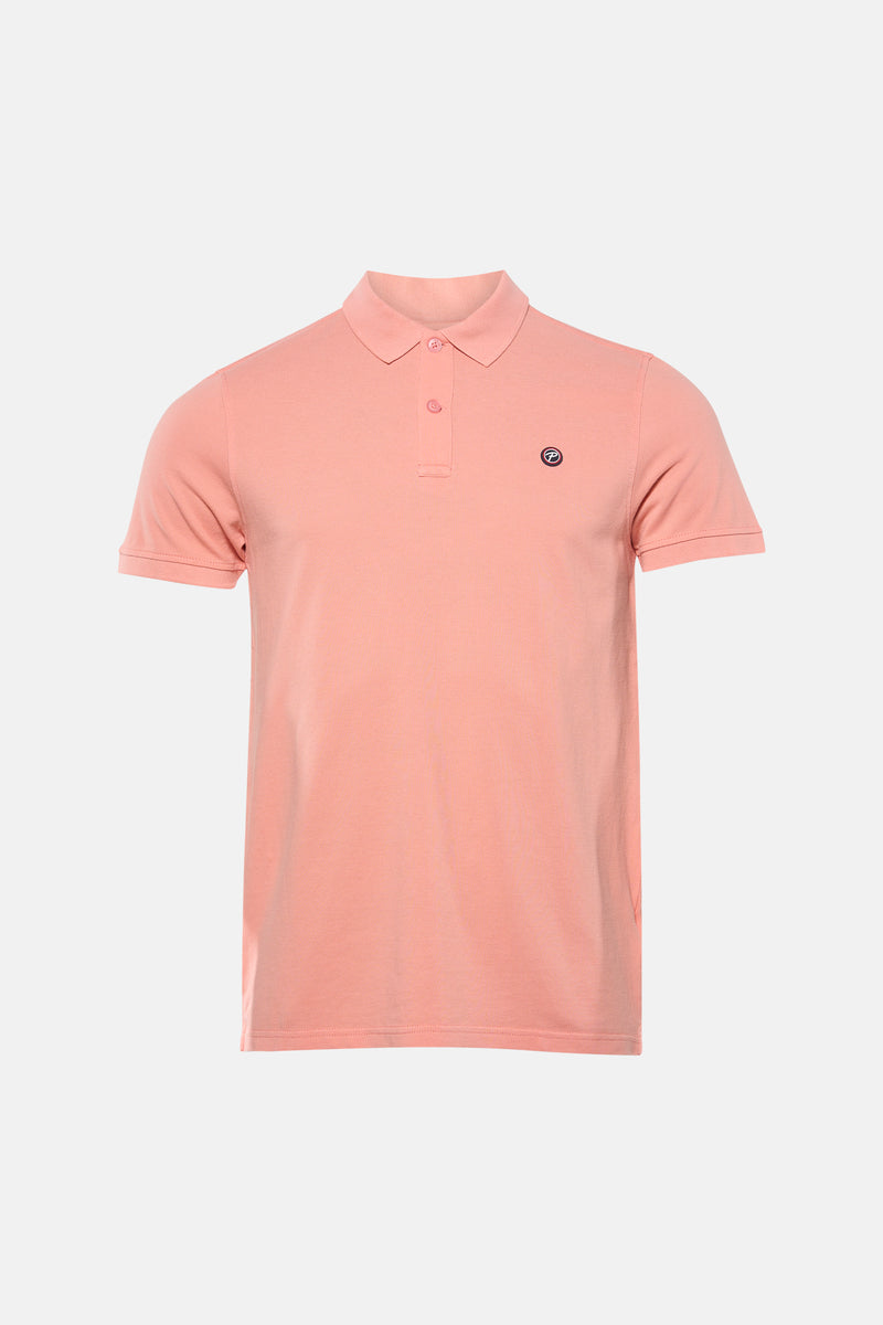 Polo met korte mouwen - roze