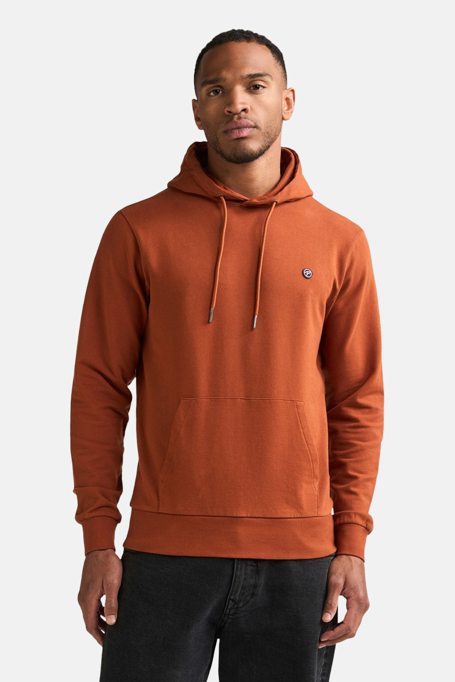 Sweater met kap - Copper Orange
