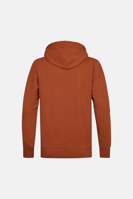 Sweater met kap - bruin