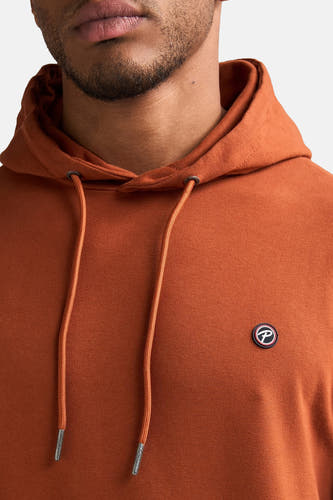 Sweater met kap - Copper Orange