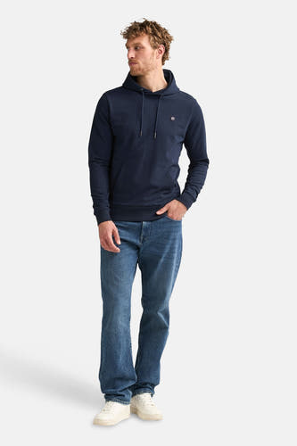 Sweater met kap - Navy Blue