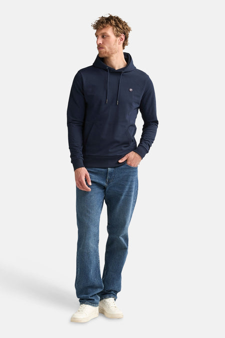 Sweater met kap - Navy Blue
