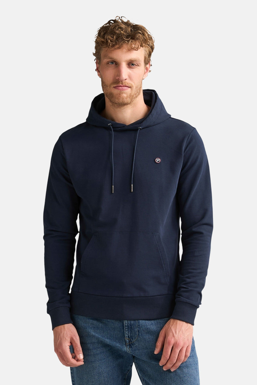 Sweater met kap - Navy Blue