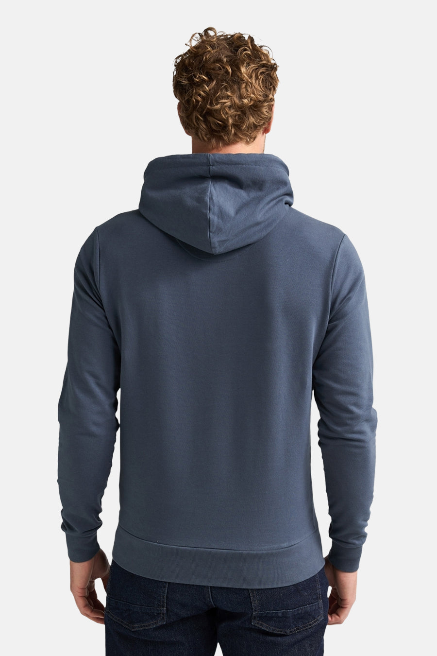Sweater met kap - Storm Blue