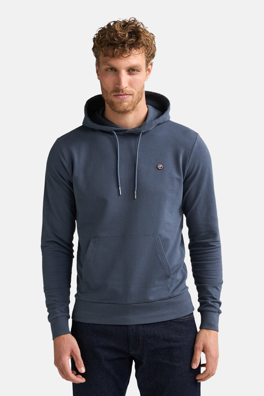 Sweater met kap - Storm Blue