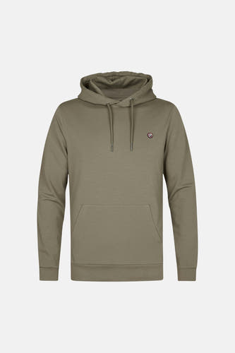 Sweater met kap groen - Petrol Industries®