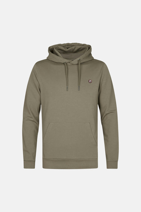 Sweater met kap groen - Petrol Industries®