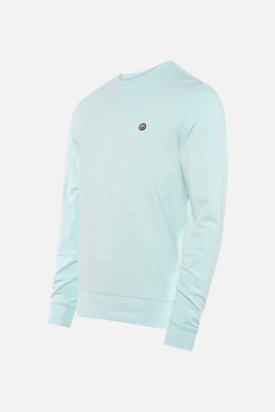 Groene sweater van Petrol Industries® met lange mouwen en een ronde hals.