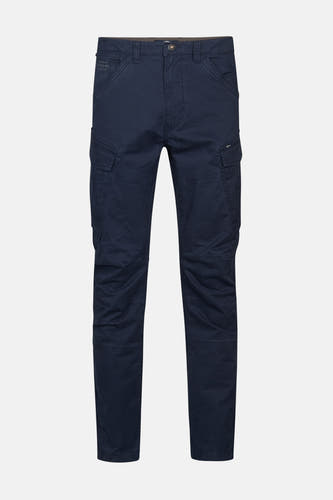 Pantalon de travail bleu de Petrol Industries avec poches et boutons.