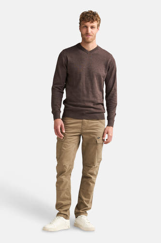 Pantalon cargo - écru