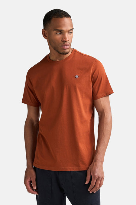 T-shirt met korte mouwen - Copper Orange