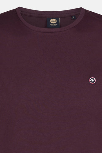 T-shirt met korte mouwen - bordeaux - Petrol Industries®